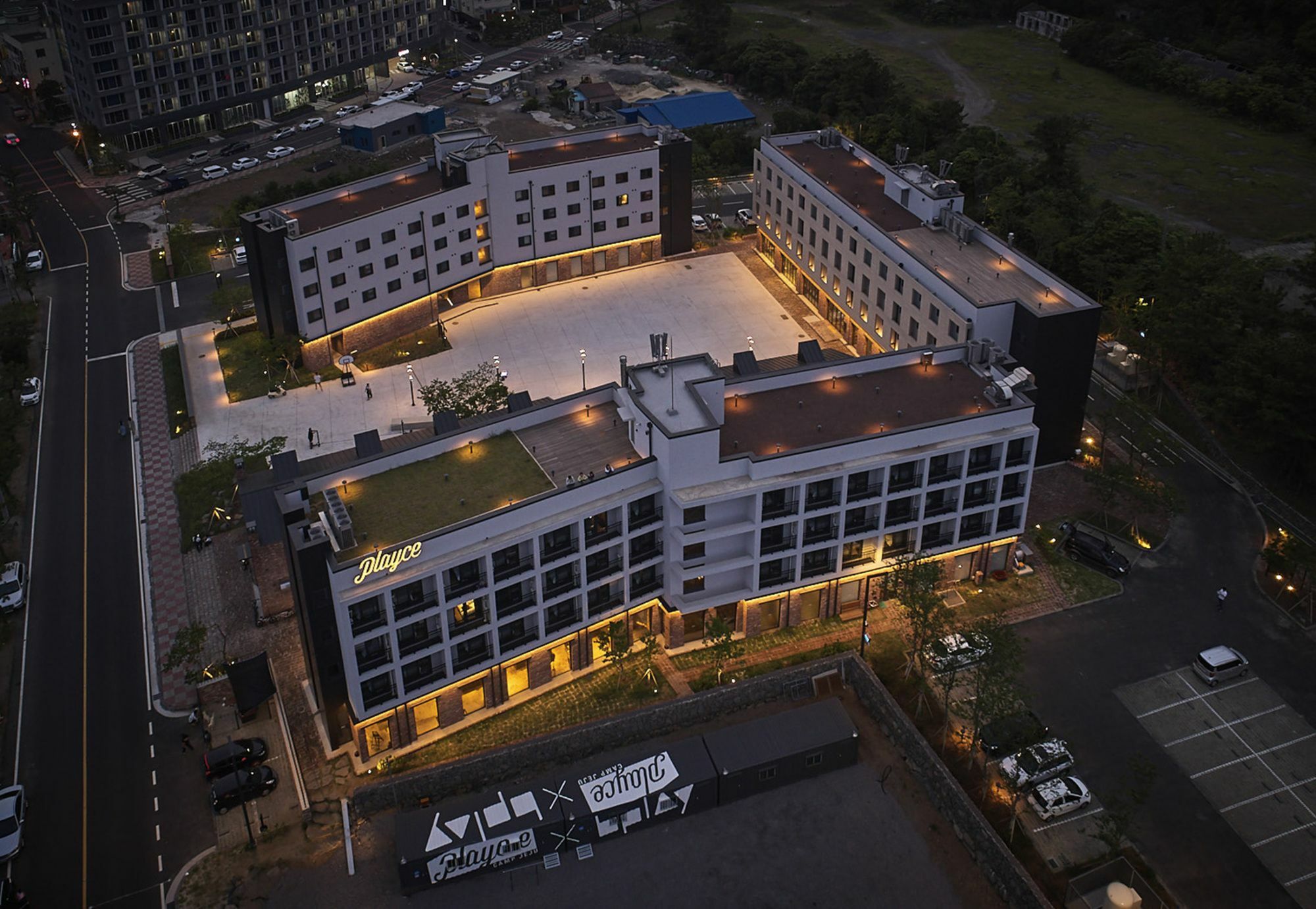 Playce Camp Jeju Hotel Ojo-ri Exterior foto